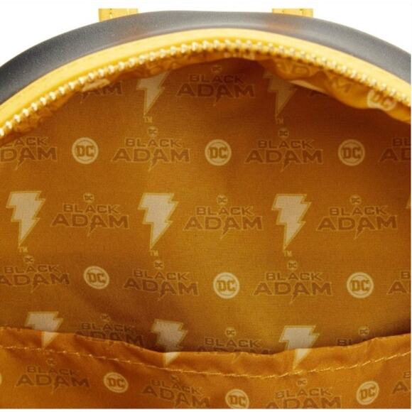 Loungefly DC Comics Black Adam Light Up Mini Backpack - Picture 6 of 11